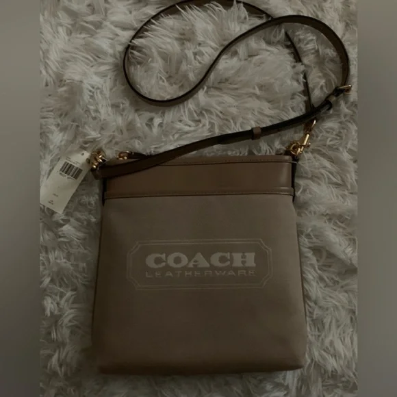 Coach Badge Jacquard Kitt Crossbody - Picture 2 of 10
